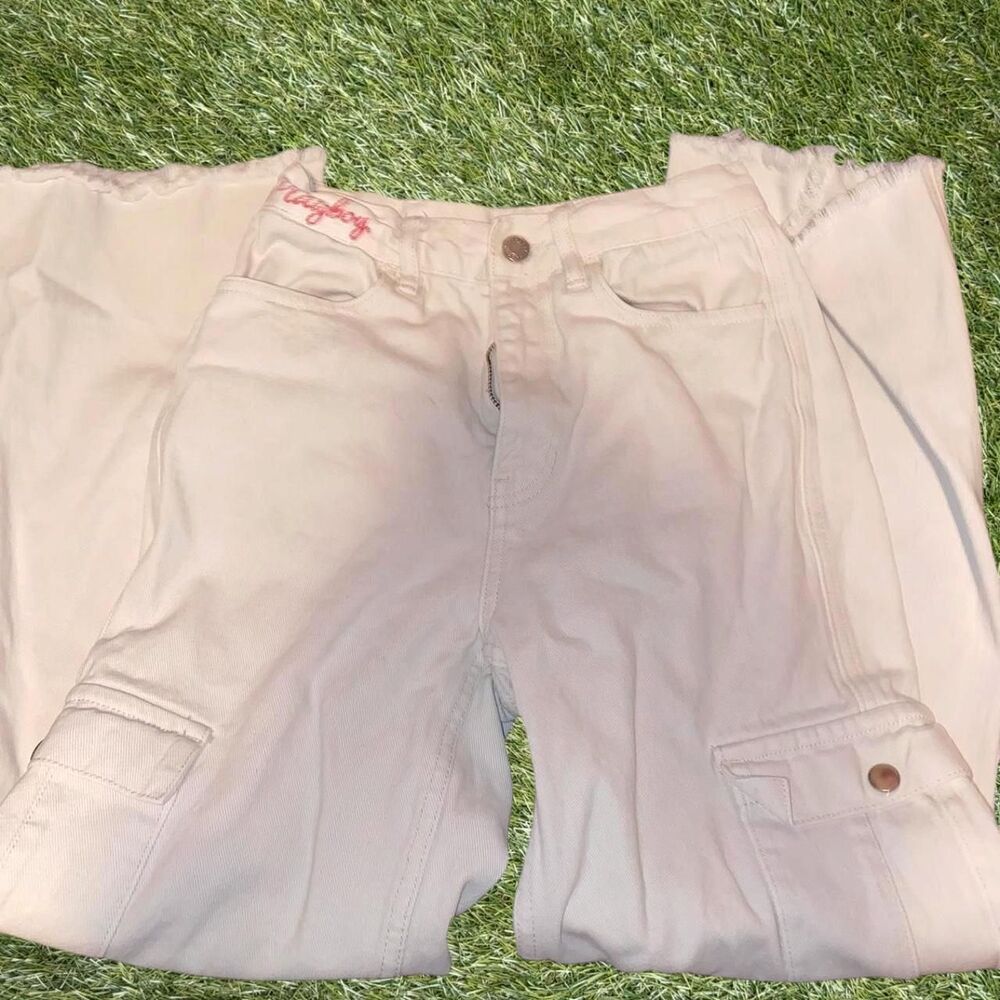 Pacsun Women's White Trousers